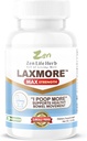 ZEN LIFE HERB LAXMORE I Poop Mer Max styrke 100% naturlig plantebasert kosttilskudd (60 kapsler)