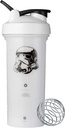 BlenderBottle Star Wars Shaker flaske Pro-serien Perfekt for proteinshake og pre trening, 28-Ounce, stormtrooper