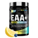 Nutrex forskning EAA hydrasjon EAA + BCAA pulver | Muskelgjenvinning, styrke, muskelbygging, utholdenhet | 8G essensielle Aminosyrer + elektrolytter | Blueberry lemonade 30 serveringer
