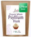 Jiva Organics Hele Psyllium Husk (Isabgol) 1.75 LB (28 Oz) Jumbo Bag - Ikke-GMO, Utmerket - Keto Vennlig, Oppløselig Fiber