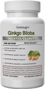 SuperiorLabs Ginkgo Biloba 1200 mg, ikke-GMO, Black Pepper for økt absorpsjon, Ginkgo ekstrakt, forbedrer minne og fokus, Sirkulasjon Booster, Naturlig antioksidant Nootropic, 120 Veg Caps