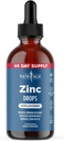 Ionic sink flytende dråper - høy potens immunforsterkning Zink Supplement, immunforsvar, kraftig naturlig antioksidant, ikke-GMO - etter ny alder (Liquid 2 OZ), pakke med 1