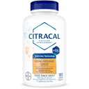 Citracal Slow Release- Kalsium 1200 mg med vitamin D3, magnesium, kalsiumtilskudd, bein helse støtte, ta en gang daglig Caplet, 185 greve