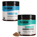 FreshCap Mushrooms Umunity Bundle (Tyrkiet Tail pulver og Ultimate Mushroom Complex pulver)