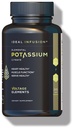 Spenning Elementer Kalium Citrat 1430mg - Hjerte & Nyre Helse, Electrolyte Balance, Nervefunksjon - Elemental Kalium 500mg (240 Kapsler) Vegan