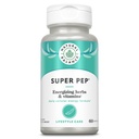 Naturlig balanse Super Pep | Hele dagen Herbal Energi Supplement | med Eleuthero, Kola Nut, Gotu Kola, B-Vitamins & Chromium | 60 Kapsler, 30 Serveringer