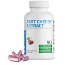 Bronson Tart Cherry Extract 2500 mg Premium ikke-GMO formel pakket med antioksidanter og flavonoider, 90 vegetariske kapsler
