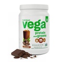Vegaprotein og grønn proteinpulver, sjokolade - 20g Plantebasert Protein pluss grønnsaker, vegansk, ikke GMO, eraprotein for kvinner og menn, 1,2 lbs (Packaging May Vary)