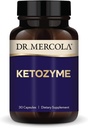 Dr. Mercola Ketozyme, 30 kapsler, ikke-GMO, Glutenfri, Soya Gratis