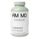 Amy Myers MD L-Glutamine Capsules - Cell Helse Supplement - Gut Cleanse & Soothing Support for Mage Relief - Sunn Muscle Support - voksen helse Supplement