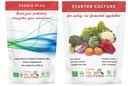 Cutting Edge Cultures Prebio Plus Prebiotic Fiber Powder Best tilpasset blanding av organiske prebiotiske Fibers Diett Supplement 8 oz