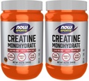 Nå Sportsnæring, Kreatin Monohydrat pulver, Mass Building * / Energiproduksjon*, 21.2-Ounce (pakke på 2)