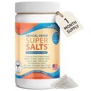Dr. Liz Cruz Super Salts - Elektrolytter, Hydrating pulver m/ natrium, magnesium, kalsium, kalsium, curbs cravings, ingen sukker eller kunstig flavoring