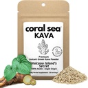 Umiddelbart Kava Kava drikke te pulver Vanuatu Noble Kava Root - Nootropisk drikk blanding hurtig lomme størrelse kaffe gratis Autentisk Bitter Flavor - Volcano Island Secret 25 serveringer