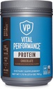 Vital proteiner ytelse pulver, kollagen peptider og proteinisolate pulver, NSF sertifisert for sport, sjokolade, 1,72 lb
