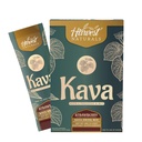 Kava ekstraksjon med L-Theanine & MCT Drink Mix | Strawberry Flavor | På-The-Go Sticks Legg til vann | 6 Sticks (6 Serveringer)