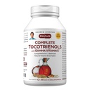 ANDREW LESSMAN Complete Tocotrienols med Gamma Vitamin E 240 Softgels - åtte former for vitamin E (Alpha, Beta, Gamma, Delta Tokoferols og Tokotrienols). Kraftig antioksidant. Ingen additiver