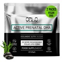 Orlo PRENATAL DHA - Prenatal DHA Omega 3 Supplement - Triple Styrke Omega3s - Vegansk DHA & EPA Algae Omega-3 olje - støtter hjerneutvikling under svangerskap og lacation (120 Mini Softgels)