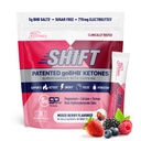 Ekte ketoner BHB eksogene ketoner Drikkemiks pakker keto elektrolytter pulver pakker Ingen sukker med 4 Main Fasting Electrolytes Plus Hydrating Patentert Keto BHB - 30 Count Mixed Berry Caffeine
