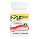 NaturesPlus Hema-Plex jern - 30 langsomme tabletter - 85 mg Chelatert jern - Total blodhelse - med vitamin C & Bioflavonoider - Ikke GMO, vegetarisk & glutenfri - 30 Services