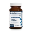Metagenis vitamin B-Complex - Aktiv B6 & B12 vitaminer med folat - støtter energimetabolisme, stressrespons, Homocystein balanse og nervesystem helse - vegetarisk og glutenfri - 60 tabletter
