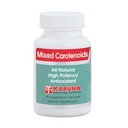 Karuna Blandet karotenoider | 30 Vegetariske kapsler | Alfa- og beta-karotener, Lutein 5 mg, lycopen 2,5 mg, zeaxanthin 246mcg og cryptoxanthin 8mcg | Overordnet antioksidant formel