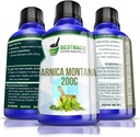 Best lagete naturlige produkter Turbo Arnica 200C - omfattende Arnica Pellets for muskelgjenoppretting, Soreness Relief og Holistisk Wellness Support, 350 Pellets