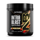 NutraBio Intra Blast Bcaa pulver Aminosyre Supplement, Electrolyte & Hydration Blend, Intra, Pre Workout & Muscle Recovery, 20g Eaa Aminosyrer pulver, 5g Glutamin- New York Punch, 30 Servering