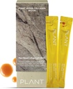 Vegan kollagen med biotin (15 Sticks) - Plantebasert kollagen Supplement flytende, lavmolekylære kollagenpeptider. Koreansk hudpleie. Lemon Flavored.