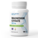 Magnesium Citrat 500 mg høy potens Elementalt Magnesium | Totalt 180 Veggie Caps, Superior Absorpsjon, Ikke-GMO, NO Gluten og Dairy, støtter muskler, ledd og hjerte helse