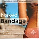Naken Bandage - Holde Cuts Scrapes Burns & Tatoveringer Moist - pustende og gjennomsiktig - Monitor Healing - Smerte Gratis fjerning - Vann & Svette Resistant - Forsegling Ut Dirt - (4) 4in x 4in ark