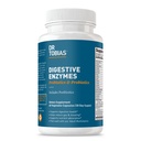 Dr. Tobias Digestive Enzymer med probiotika, prebiotika og postbiotika Bromelain, Amylase, lipase, for bedre digestion og immunfunksjon, 60 kapsler, 30 serveringer (2 daglig)