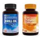 BioEmblem Antarktis krill olje Supplement gurkemeie curcumin Supplement med BioPerine