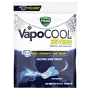 Vicks VapoCool alvorlig medisinert Sore Throat drops, Max styrke Menthol, Soothes Sore Throat smerte, vinterfrost Flavor, 45ct