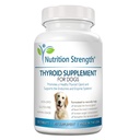 Thyroidtilskudd for hunder, støtte for hypothyroidisme hos hunder med organisk bladderwrack, fremmer normal funksjon av endokrine og enzyme systemer, 120 Chewable tabletter