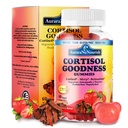 Cortisol Kosttilskudd for Hormon Harmony, 17-i-1 Cortisol Gummies for kvinner og menn Cortisol Reduserer med Ashwagandha, Rhodiola Rosea, Holy Basil, Valerian støtte Stress Relief & Cortisol Balance