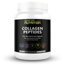 Halal & Grass Fed Collage Peptides pulver 1 lb. 16oz Unflavored Hydrolysert Collage Peptides pulver type I & Type III for hår, hud, negler og joints | Keto & Paleo Vennlig | Sukker & Glutenfri