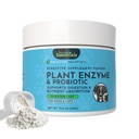 Dyr Essentials Plante Enzyme & Probiotika - Digestive Enzymer for hunder & katter, Probiotika, Digestive Supplement, Veterinær Anbefalt - 10.6 Oz