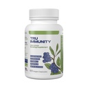 Tru Immunitet Boost, Immun støtte Supplement, Immun Booster Vitaminer for voksne med eldrebær, Echinacea, Vitamin C, Propolis og Beta Glucans, 60 Vegankapsler