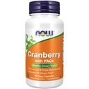 NU Kosttilskudd, Cranberry med PACs, pluss Uva Ursi og Grape Seed Extracts 90 Veg Kapsler