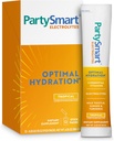 Himalaya PartySmart Tropisk Elektrolytter Powder Packets, 12 greve, støtter Hydration, Rehydrat med Natrium & Kalium, Vitamin C og mer, Antioksidant Recovery Blande Melke Thistle, Ginger & Turmeric