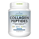 AMANDEAN Collagean Peptides pulver 1kg. Gras-Fed, Enzymatisk Hydrolysert, Type 1 & 3. Agglomerert, lett å blande, uflavorert, ikke-GMO. Protein med 18 aminosyrer for sunn hud, hår, negler.