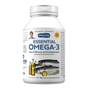 ANDREW LESSMAN Essential Omega-3 Unflavored - 360 Softgels - ultra-Pure, høy potens Omega-3 oljer. Høy DHA, ingen mage-upset, ingen kontaminanter, ingen Mercury. Små lett å svelge Softgels