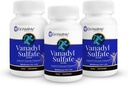 Dr.Wellme Ernæring Vanadyl Sulfat Supplement 10 mg, opprettholder sunn blod sukker nivå, 100 tabletter, pakke med 3