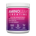 AminoLean Creatine for kvinner og menn, ren mikronisert kreatinmonohydrat pulver Supplement for muskeltoning, Mood Support, energiforsterkning, og hjernen helse, 300g