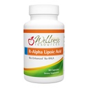 Velvære ressurser R Alfa Lipoic Acid RALA Supplement - 90 kapsler - Stabilisert R-Lipoic Acid med Bio-forbedret Na-RALA for maksimal biotilgjengelighet - R-Ala Ikke-GMO og Glutenfri
