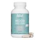 Probiotika - Mood Super Strains Probiotic - støtter naturlig Digestion & Mood - Histamin-fri probiotika w/L Rhamnosus GG, hyllestabil probiotic Supplement, 60 dagers forsyning, ikke-GMO, Vegan