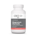 Metabolsk vedlikehold Magnesium Glycinat - Absorbic Acid & Ascorbyl Palmitat Vitamin C Supplement - Magnesium Bisglycinat 125 mg Supplement for å støtte muskel og nerve funksjon (180 kapsler)
