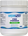 KALA Helse MSMPURE Fast Oppløse Fine MSM pulver krystaller - US-Made MSM for felles helse, hudutseende, og hår og negle støtte – 2.2 lb, organisk svovel