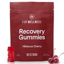 For velvære Recovery Gummier gjenopprette Tart Cherry Energy Kosttilskudd med elektrolyter for muskelsorg, Post-Workout ytelse og gjenoppretting | Vegan, ikke-GMO, 30 greve
